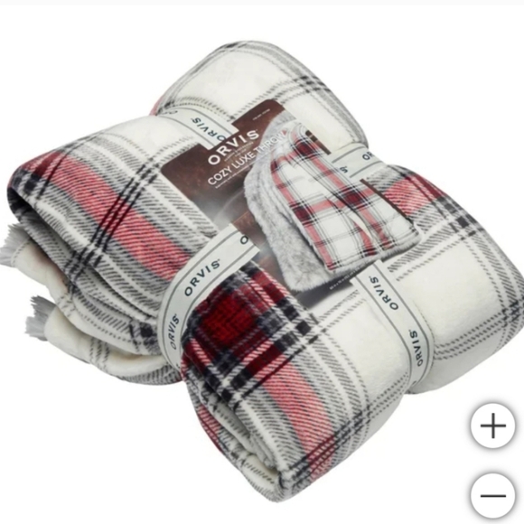 Orvis Cozy Luxe Throw, new - Picture 2 of 7